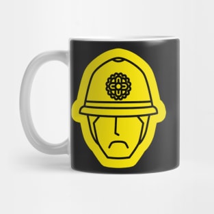 Jet Set Radio Portrait Icon - Cop Mug